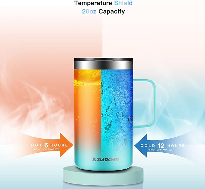 KXIAOCHEN 20oz Insulated Coffee Mug - Image 5