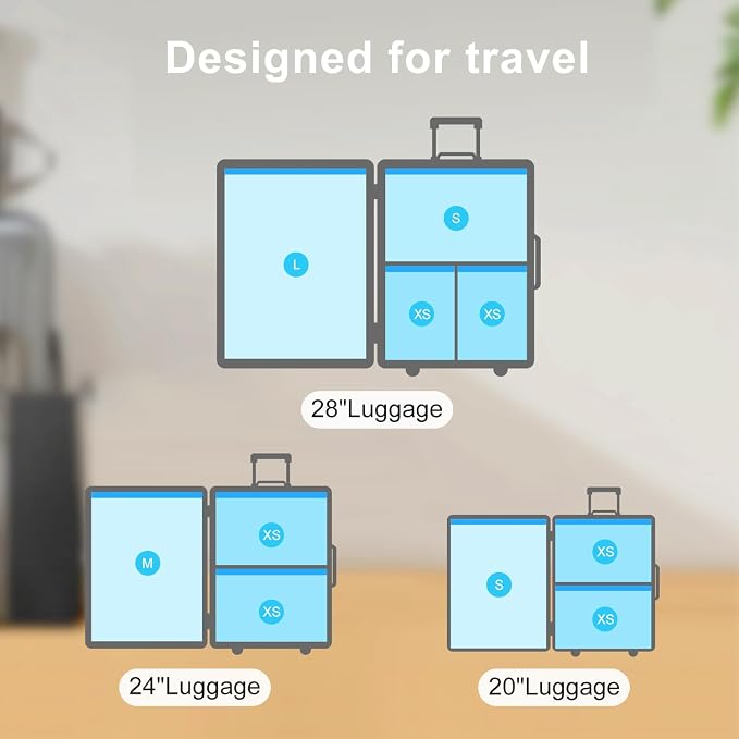 Travel Vacuum Bags Combo 6 Pack - Image 3