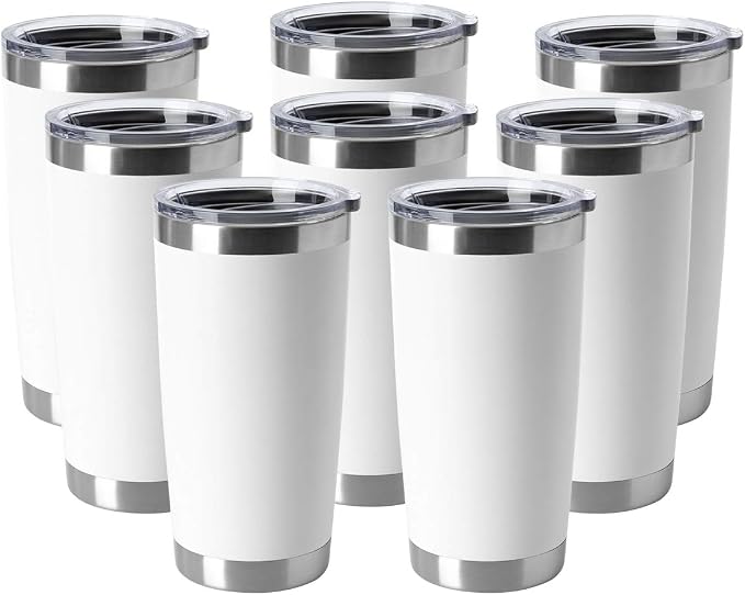 HASLE OUTFITTERS 20oz Tumblers Bulk Stainless Steel Cup by HASLEOUTFITTERS