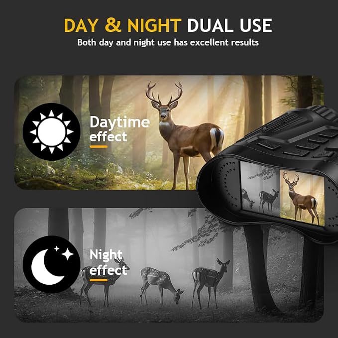 Night Vision Binoculars for Adults, 4K HD Night Vision Goggles - Image 3