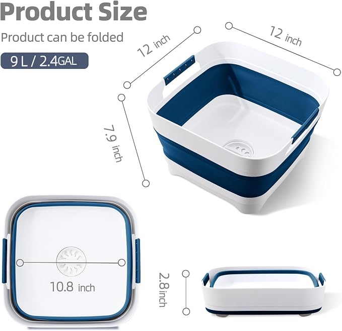 Collapsible Wash Basin for Baby Bottles - Image 2