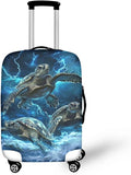 Sea Turtle Suitcase Cover Fits 26-29 Inch Luggage by Dremagia