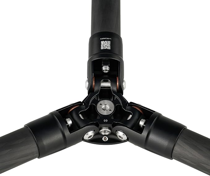 Leofoto Professional Camera Tripod, 4 Leg Sections, 360° Ball Head, Max Load - Image 5