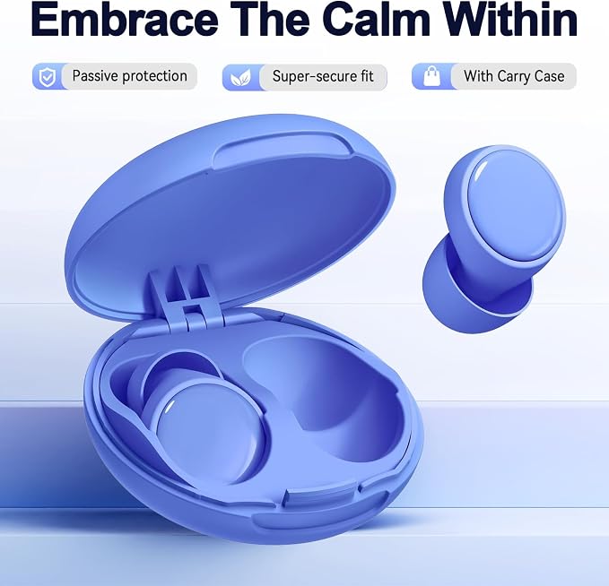 45dB Earplugs for Sleeping, Noise Cancelling Ear Plugs - Image 3
