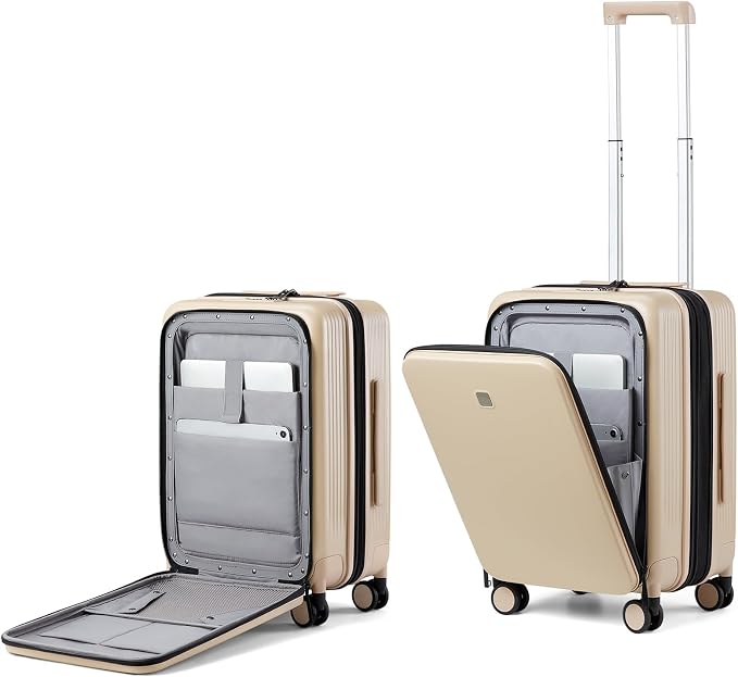 Hanke Grace Expandable Carry On Luggage by Hanke