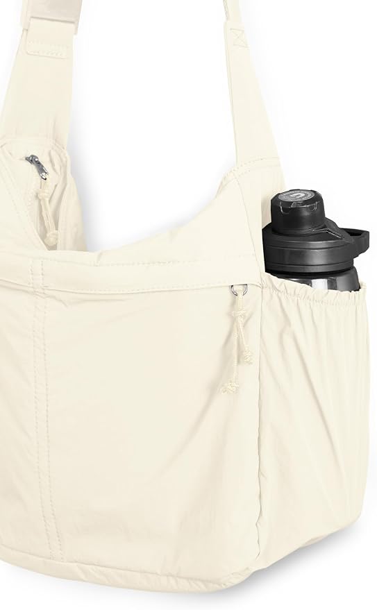 ODODOS 20L Crossbody Tote Bag Large Capacity Lightweight Hobo Shoulder Sling - Image 5
