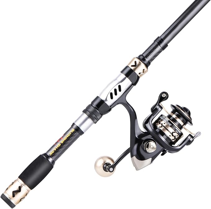 Sougayilang Fishing Pole with Spinning Reel Portable Fishing Rod Reel Combos - Image 2