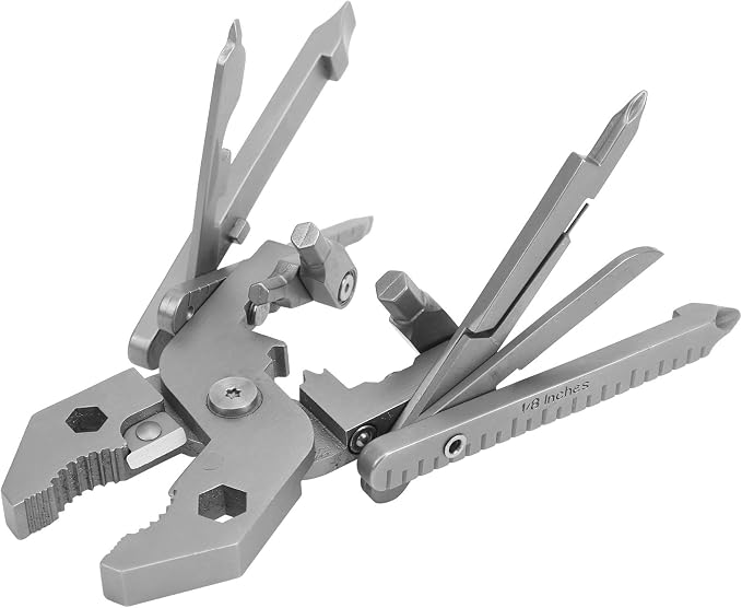 Multitool, Outdoor 25in1 MultiFunctional Pliers Kit Stainless Steel Multitool - Image 3