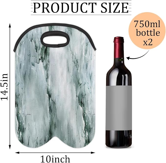 Wine Carrier Tote Personalized Bag - Image 2