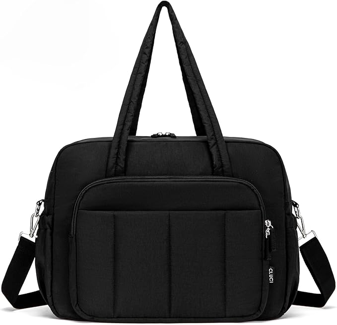 CLUCI Gym Bag for Women, Travel Duffle Bag Carry on Weekender Bags Puffer Tote by CLUCI