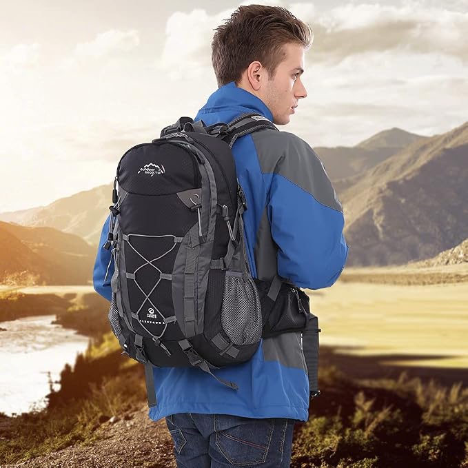INOXTO lightweight Hiking Backpack 35L/40L Hiking Daypack - Image 6