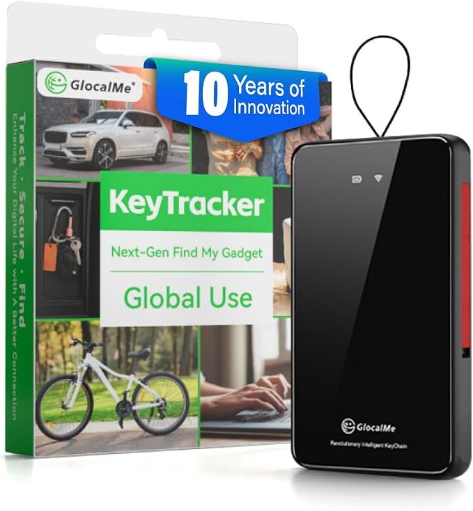 GlocalMe KeyTracker Global GPS Tracker by TheGlobalLeaderinMobileHotspotSolution