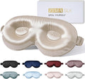 ZIMASILK Adjustable 22 Momme 100% Pure Mulberry Silk Sleep Mask, 3D Contoured by ZIMASILK