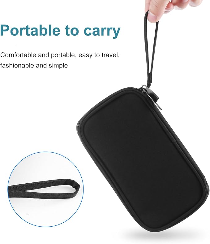 Electronic Accessories Organizer Carry Bag, Travel Cable Organizer Pouch - Image 3