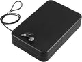 Dalmbox Gun Safe for Pistols Small Handgun Lock Box by Dalmbox
