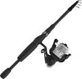 Zebco 33 Spinning Reel and Telescopic Fishing Rod Combo by Zebco