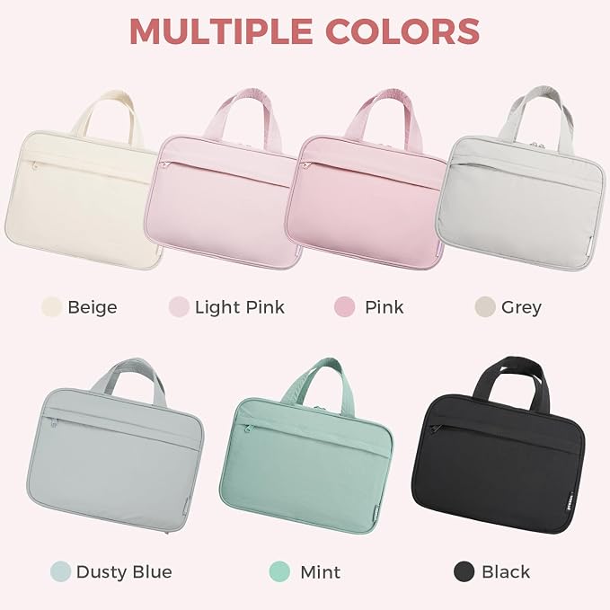 Toiletry Bag For women, Portable Hanging Organizer, 4 Leakproof Compartment for - Image 8