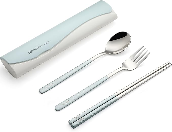 DEVICO Portable Travel Utensils by DEVICO