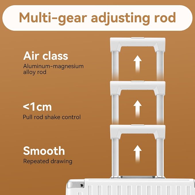ROAMING Zipperless Luggage 22 Inch - Image 7