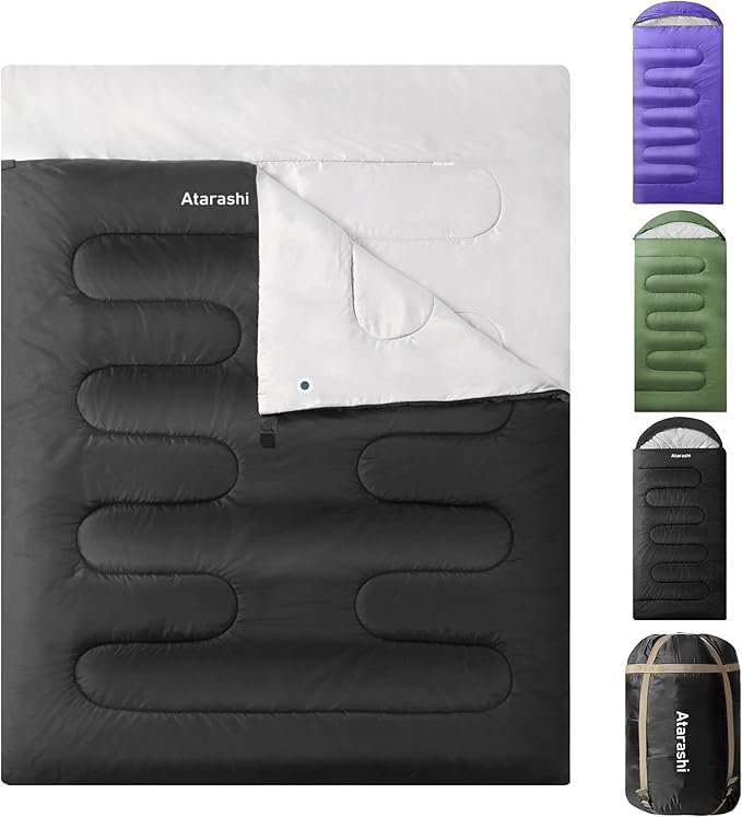 Atarashi Camping Sleeping Bag- 4 Seasons by Atarashi