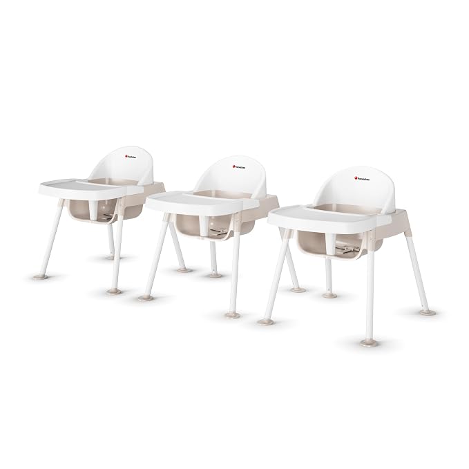 Foundations Secure Sitter Feeding Chairs 3-Pack, No-Tip Feet, 3-Point by FoundationsChildrensProducts