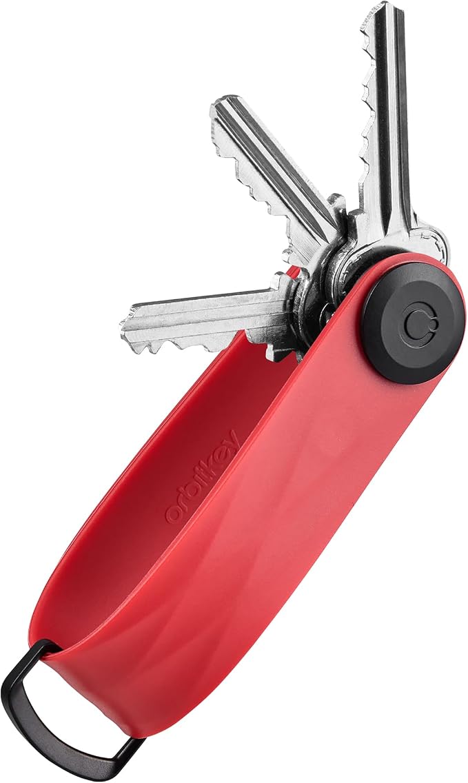 Orbitkey New Active Key Organizer Lite w/updated D-Ring | Weather Resistant by Orbitkey