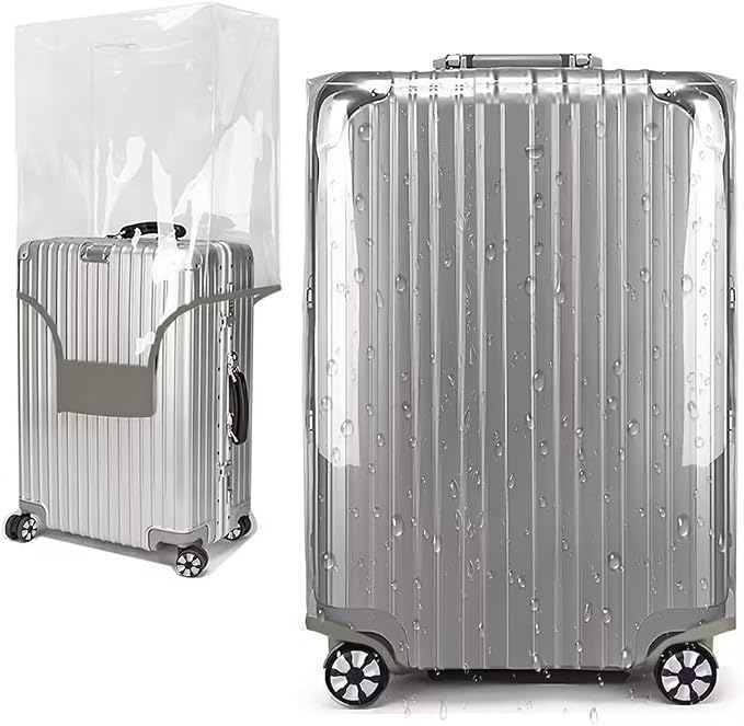 30 Inch Clear PVC Luggage Cover Protectors Suitcase Covers by Gigabit