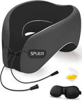 Travel Pillows for Airplanes, Neck Pillow Airplane, Airplane Travel Accessories by SPUER