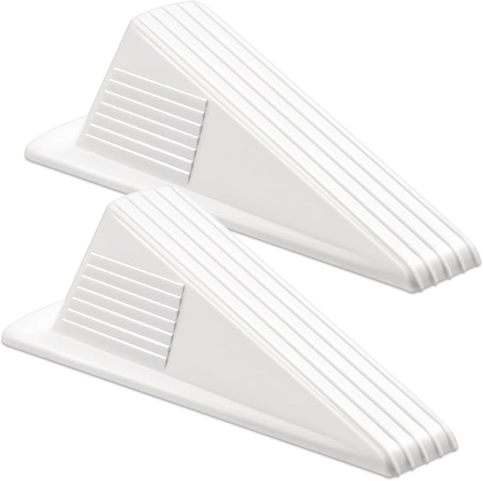 Frienda 2 Pcs Jumbo Door Stoppers Heavy Duty Door Stopper Tall up to 2inch Tall by Frienda