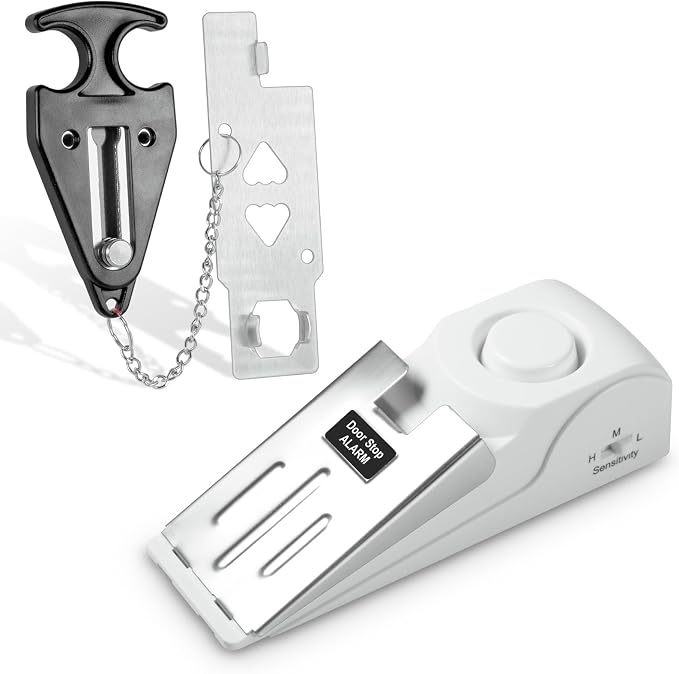 Portable Door Lock Alarm by TOWODE