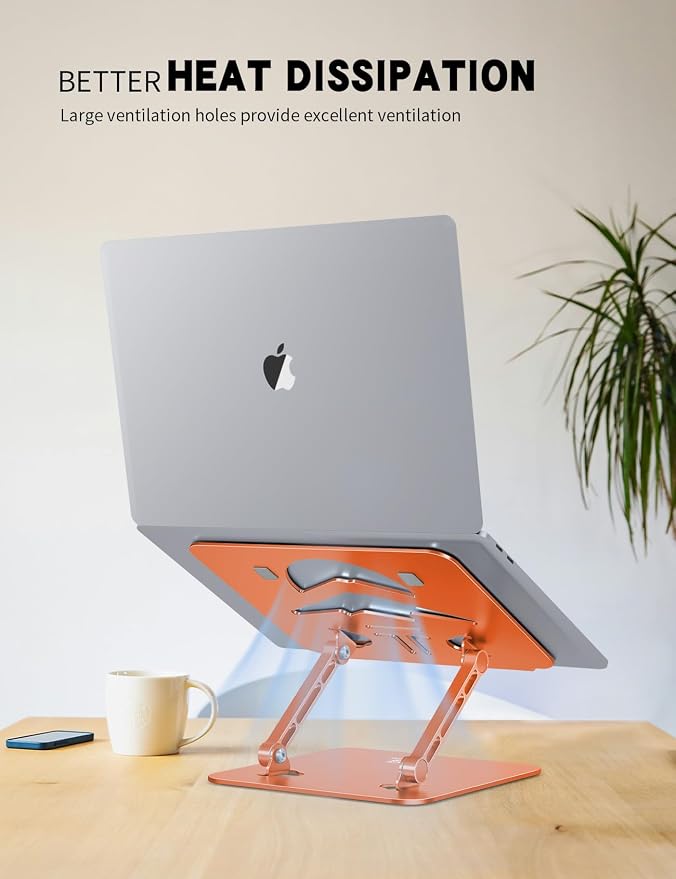 Laptop Stand, Ergonomic Adjustable Computer Stand - Image 5