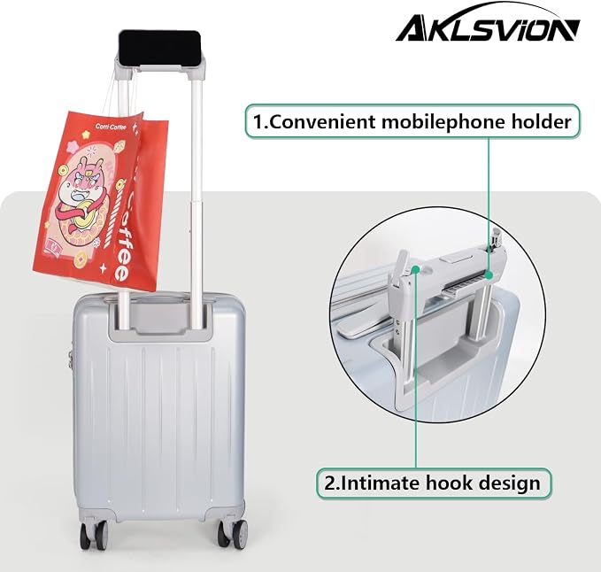 18-inch Carry-on Boarding Luggage: Equipped - Image 6