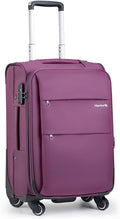 Hanke 20 Inch Expandable Carry On Luggage 22x14x9 Airline Approved Softside by Hanke