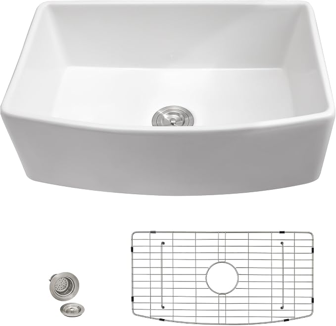 33x19 Farmhouse Kitchen Sink - Image 3