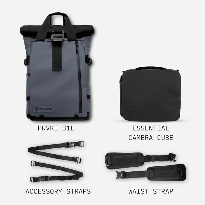 WANDRD PRVKE 31L, V3 Photography Bundle: Weather-Resistant Travel & Camera - Image 2