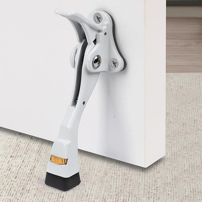Kick Down Door Stoppers for Bottom of Door, Heavy Duty Kickdown Door Stop by ENYZTBI