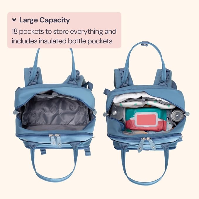 BabbleRoo Diaper Bag Backpack - Image 4