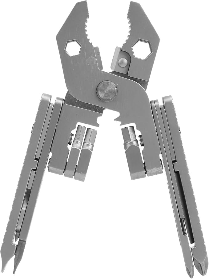 Multitool, Outdoor 25in1 MultiFunctional Pliers Kit Stainless Steel Multitool by Unknown