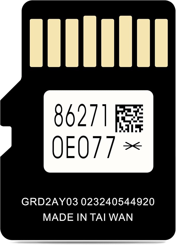 Grayda 2025 Latest Navigation SD Card Map Update 86271-0E077, GPS Map Card by Unknown