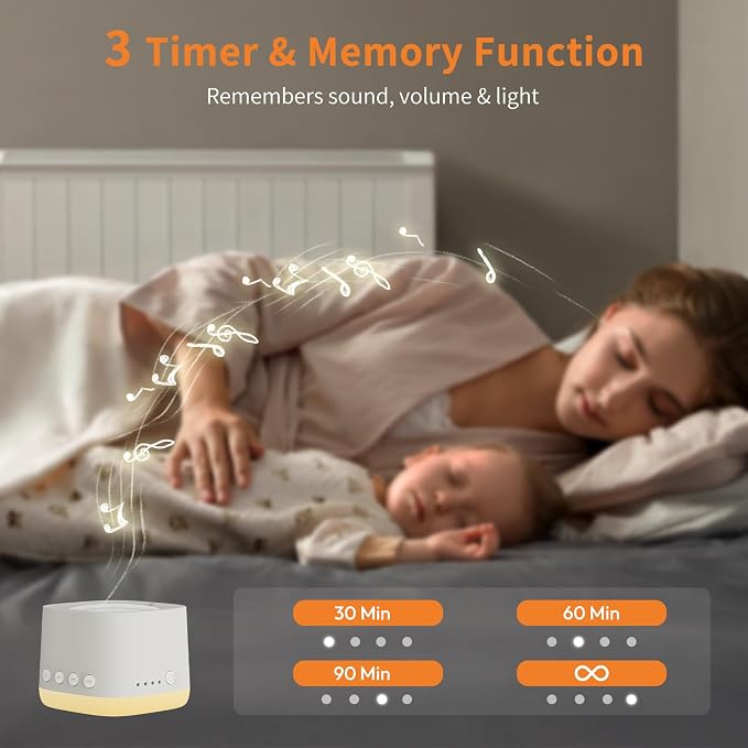 Portable White Noise Machine, Mini Sound Machine - Image 5