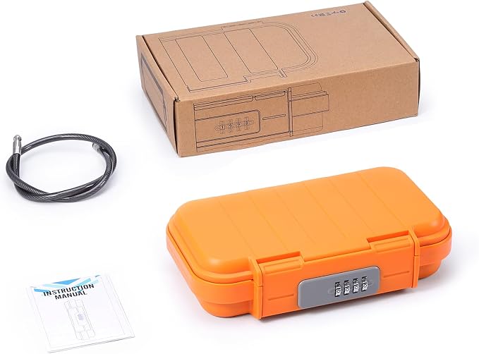 AMIR Portable Combination Lock Box, Security Case Lock Box - Image 9