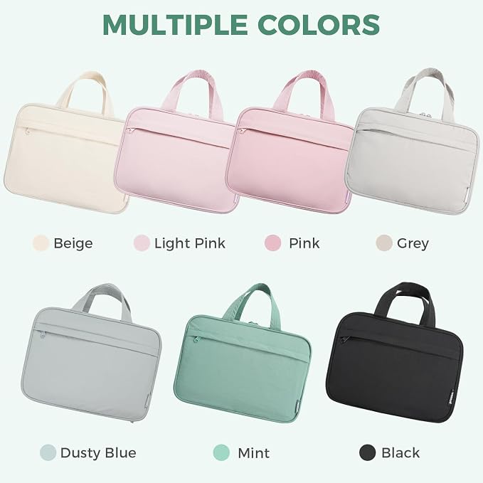 Toiletry Bag For women, Portable Hanging Organizer, 4 Leakproof Compartment for - Image 7