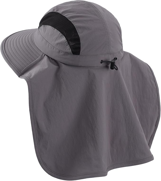 Home Prefer UPF 50+ Sun Hats for Men Women Wide Brim Fishing Hat - Image 3