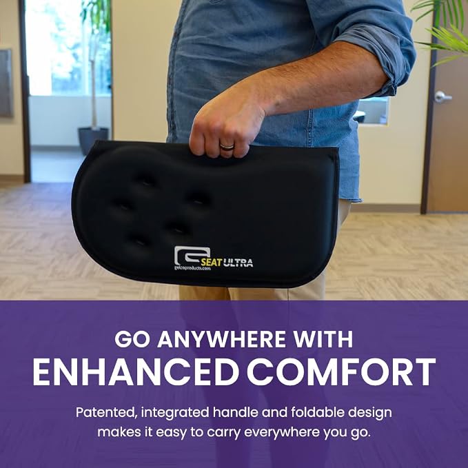 GSeat Ultra Orthopedic Gel and Foam Seat Cushion - Image 7