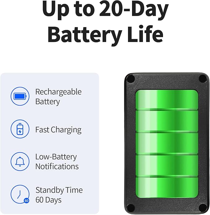 GPS Tracker for Vehicles, No Monthly Fee, No Subscription, Long Battery Life - Image 4