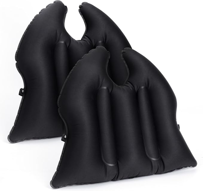 DAWNTREES 2 Pack Inflatable Seat Cushion, Lightweight, Waterproof, Suitable by PremiumDeskPadatDawnTrees