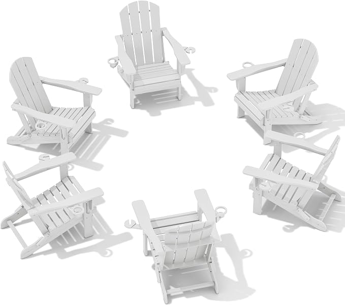 SERWALL Adirondack Chair with Cup Holders by SERWALL