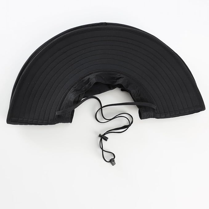 Home Prefer UPF50+ Mens Sun Hat Wide Brim Fishing Hat Foldable Large Brim UV - Image 9