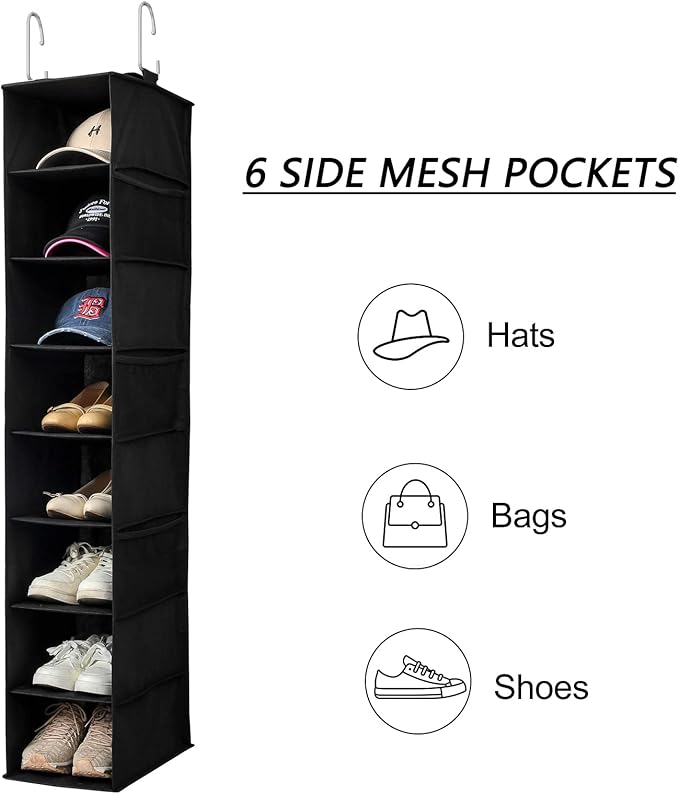 Hanging Shoe Organizer for Closet - Image 6
