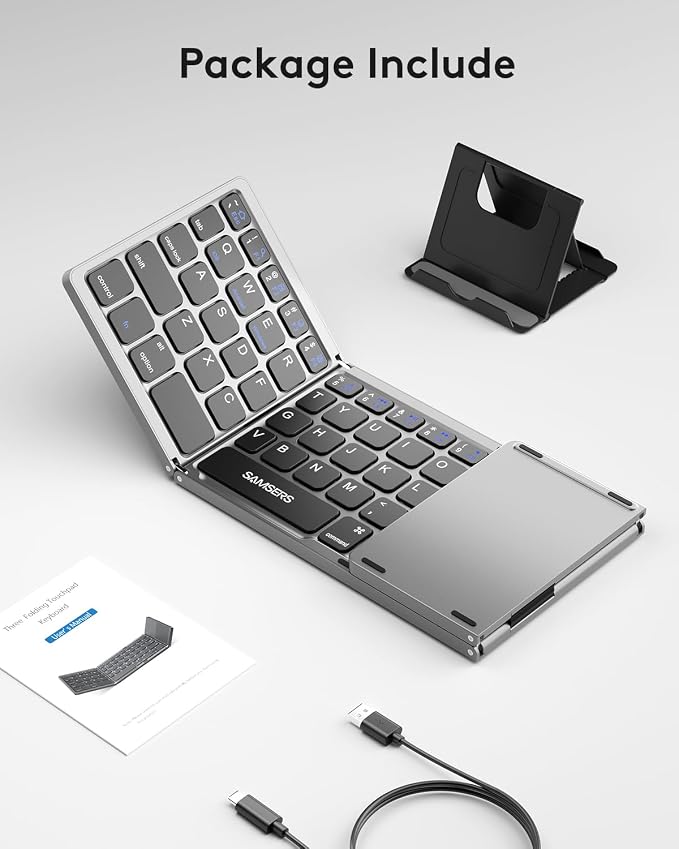Samsers Foldable Bluetooth Keyboard - Image 9